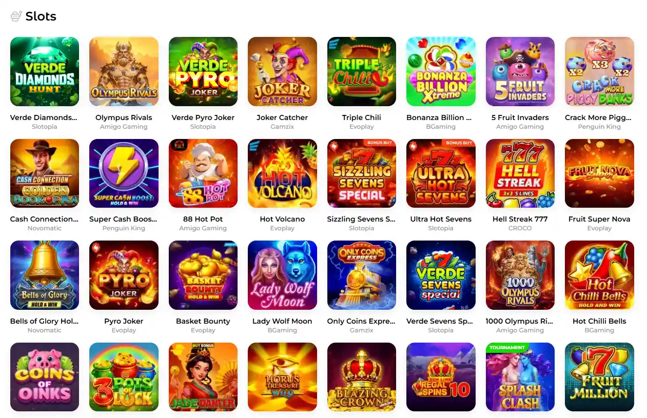 Verde Casino Slots